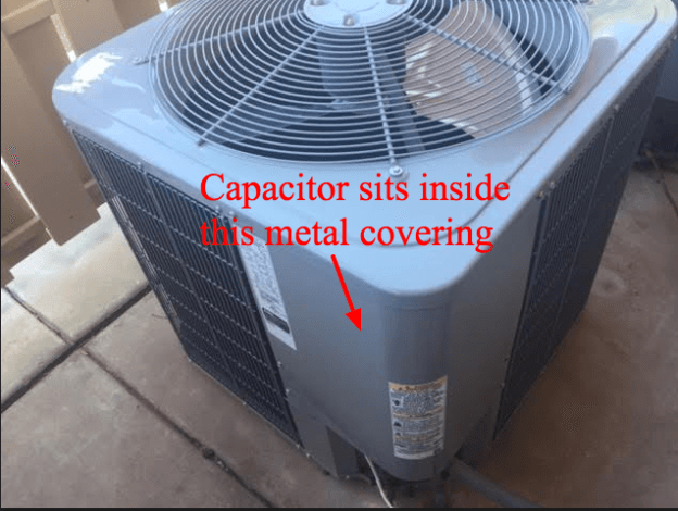 a bad ac capacitor